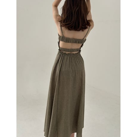 elegant back open design onepiece