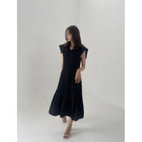 collar accent onepiece "black"