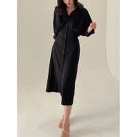 elegance shirts onepiece  "black"