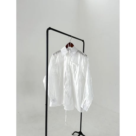 waist tai saten elegance shirts