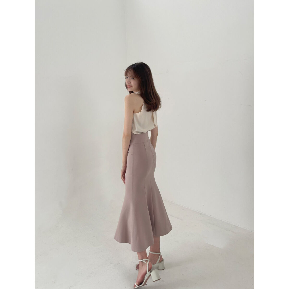 輸入雑貨 マーメイドライン スリムテーブルランプ クラッシック エレガント