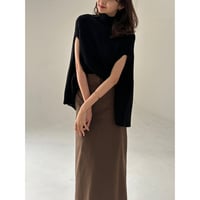 elegant turtle poncho "black"