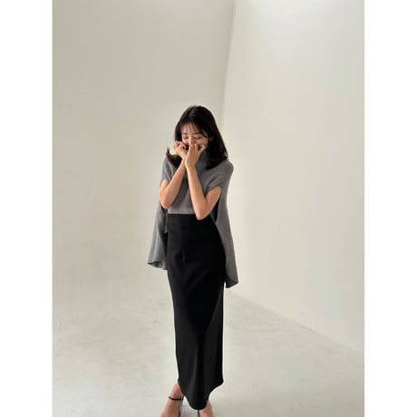 elegant turtle poncho "grey"
