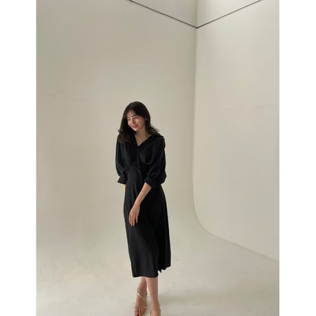 elegance shirts onepiece  "black"
