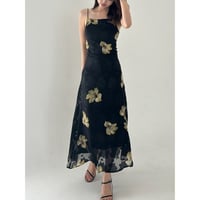 sophisticate flower cami onepiece