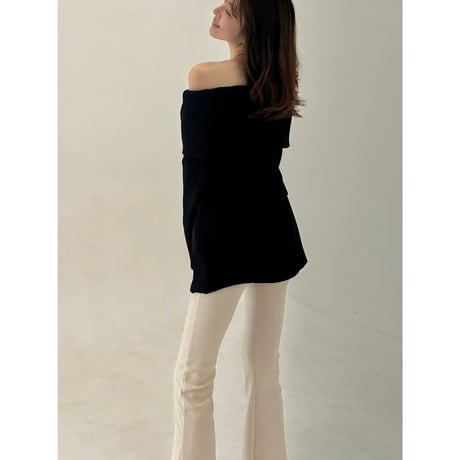 grace flea pants white