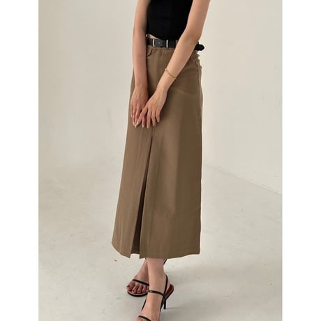 noble flap skirt（ベルト付きスカート）
