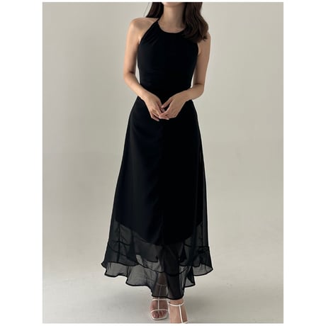 holter neck sheer onepiece