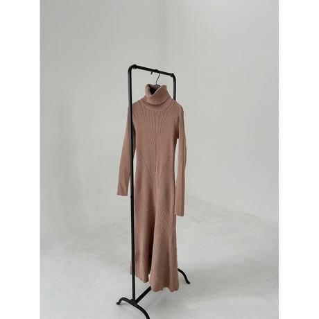 rive turtle knit mermaid onepiece "beige"
