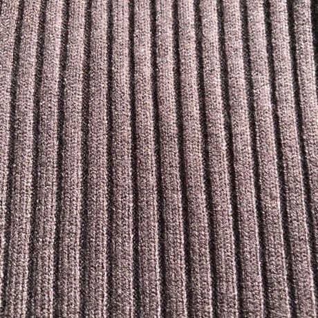 rive knit onepiece ”dark brown"