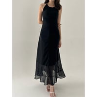 holter neck sheer onepiece