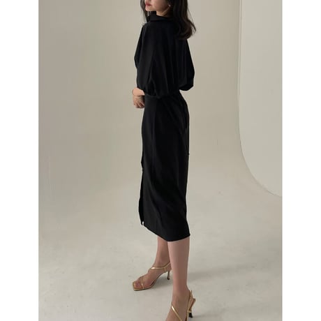 elegance shirts onepiece  "black"