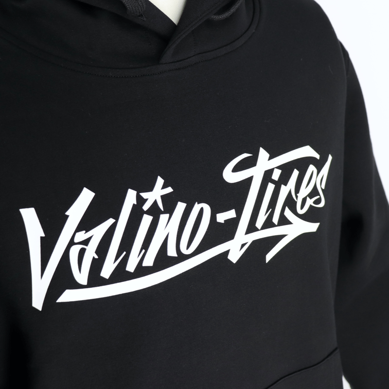 VALINO TIRESパーカーBLACK(筆記体文字) | VALINO TOKYO OFF VALINO TIRESパーカーBLACK(筆記体文字) | VALINO TOKYO OFF
