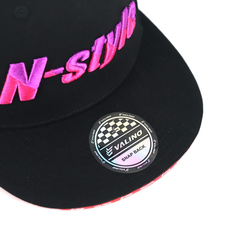 立体刺繍の入ったN-Style キャップ BK 【VA-CAP-048】 | VALINO