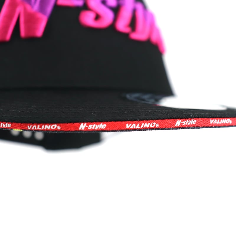 中村直樹選手おススメ立体刺繍の入ったN-Style キャップ BK【VA-CAP