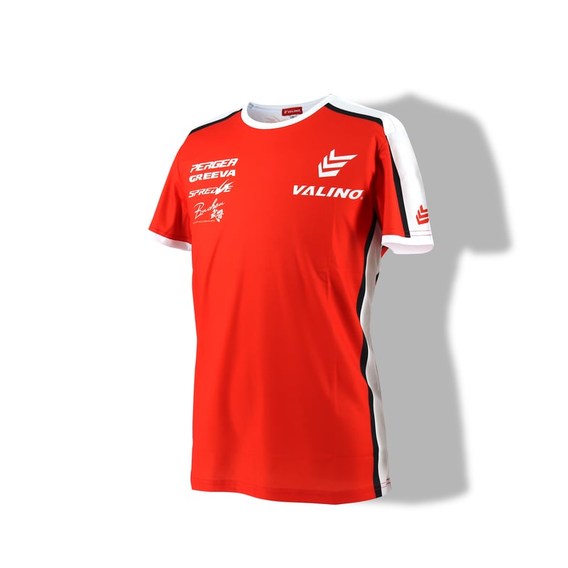 VALINO ピットTシャツ RED | VALINO TOKYO OFFICAL STORE
