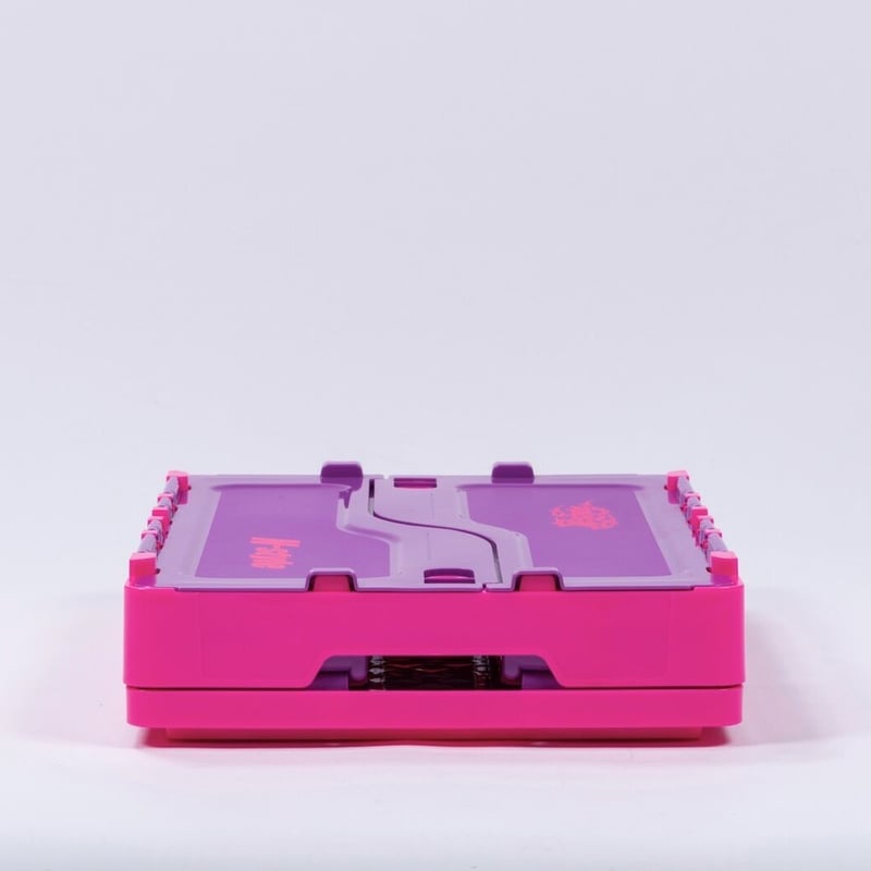 N-StyleコンテナBOX パープルx蛍光ピンク 【NS-FBOX-001】 | VALIN