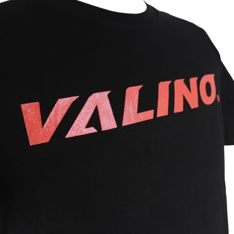 人気のVALINO 赤ラメロゴ Tシャツ Ver.2 | VALINO TOKYO OFFIC