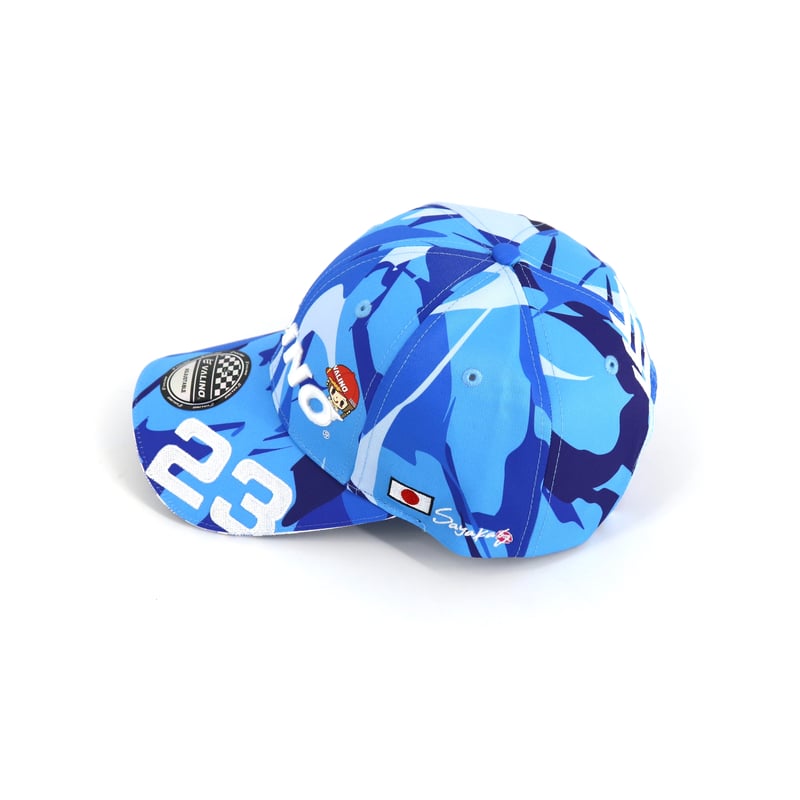 特典付】青迷彩柄下田紗弥加選手モデルVALINO コラボキャップ 【VA-CAP