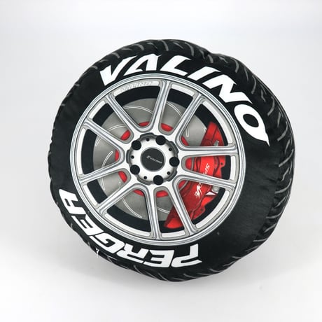 送料無料‼下田紗弥加選手xVALINOタイヤ型クッション＋下田紗弥加選手ボールペンセット