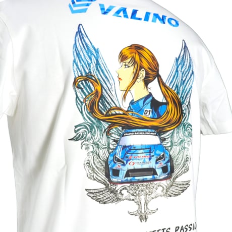 まとめ買いがお得‼下田紗弥加選手 オリジナルイラスト Tシャツ　ホワイト