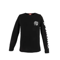 VALINO非売品ステッカープレゼント‼まとめ買いがお得‼VALINO ロングTシャツ  BLACK
