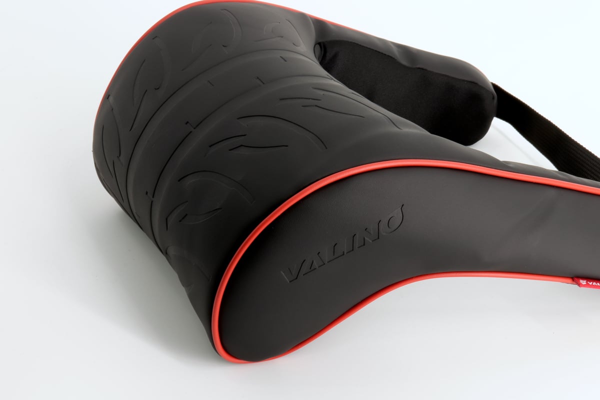 送料無料まで522円‼VALINO ネックパッド 赤パイピング 2個 【VA-NP-BK 