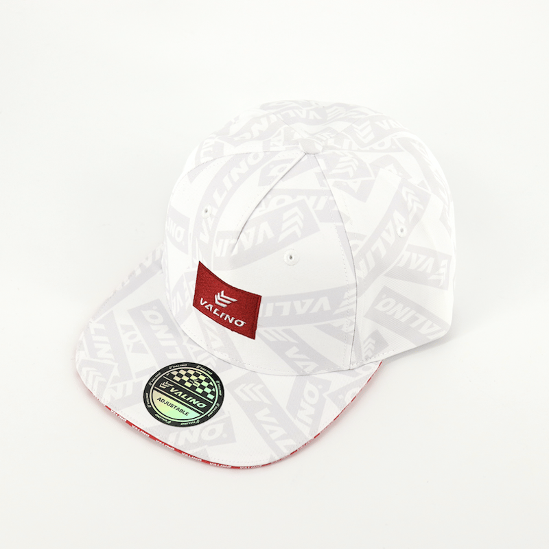 VALINOステッカーボムデザインキャップ WHITE 【VA-CAP-022】 | VAL