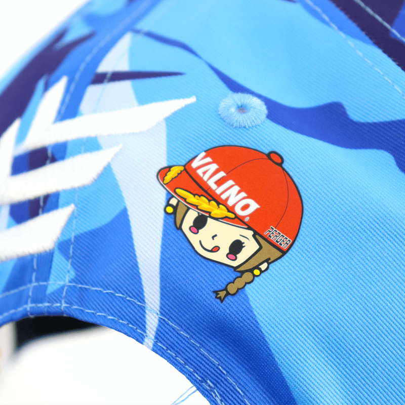 特典付】青迷彩柄下田紗弥加選手モデルVALINO コラボキャップ 【VA-CAP