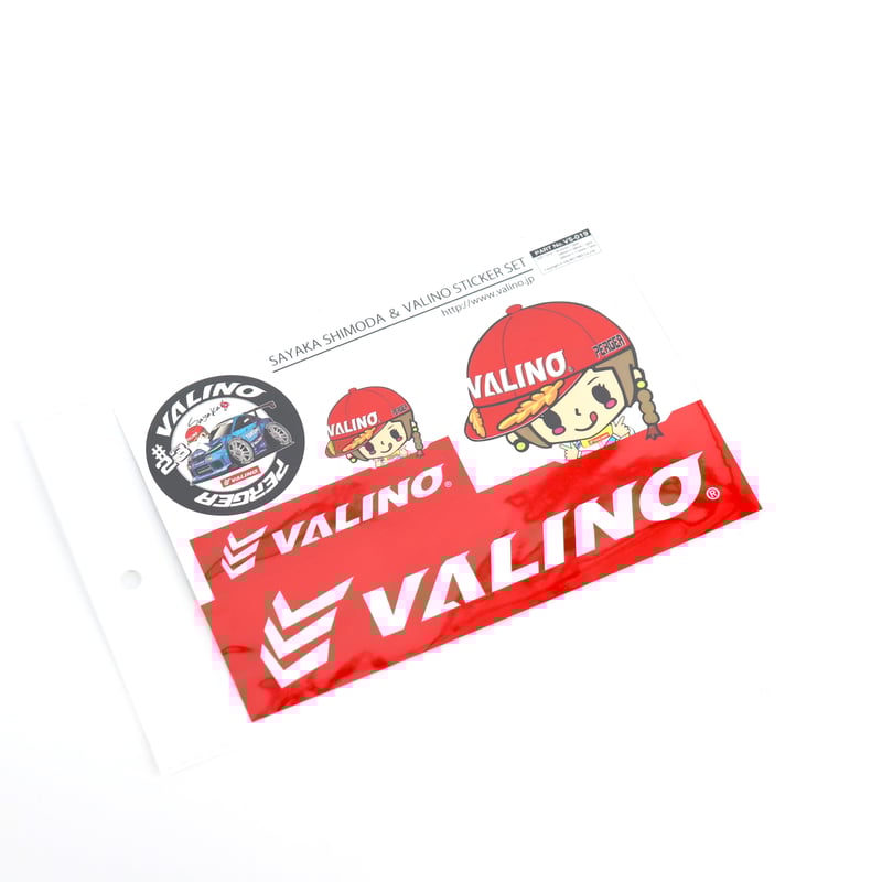 今週末までの限定価格‼️下田紗弥加選手xVALINO ステッカーセット 【VA