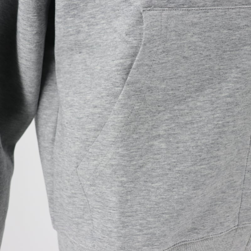 素材感に拘ったVALINO ジップパーカー グレー 2025 | VALINO TOKYO