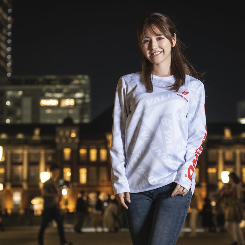 VALINO ロングTシャツ ステッカーボムWHITE | VALINO TOKYO OFFI