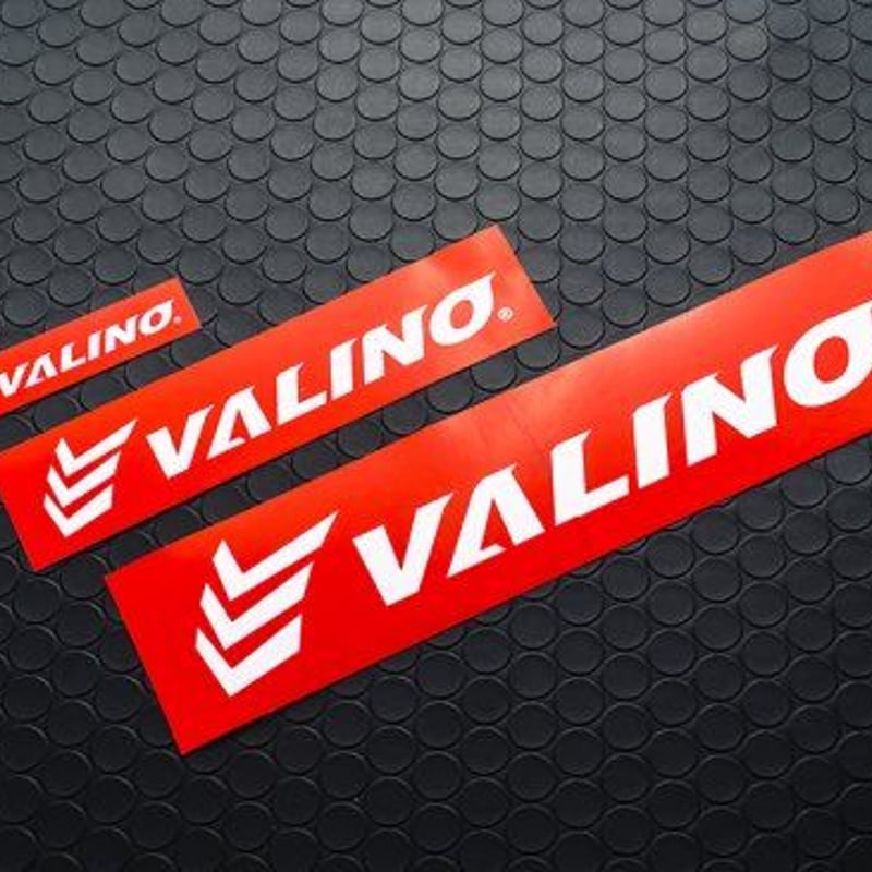 VALINO RED BOX ステッカー 200mm 【VA-ST-020】 | VALIN