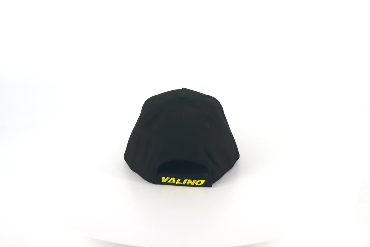 VALINO キャップ BLACK イエロー刺繍ロゴ No47501949 | VALINO VALINO キャップ BLACK イエロー刺繍ロゴ No47501949 | VALINO