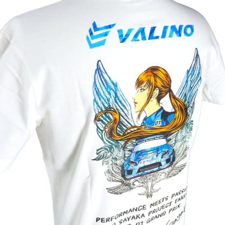 まとめ買いがお得‼下田紗弥加選手 オリジナルイラスト Tシャツ　ホワイト