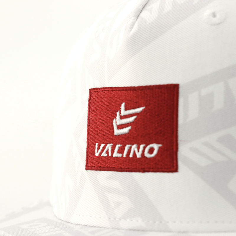VALINOステッカーボムデザインキャップ WHITE 【VA-CAP-022】 | VAL