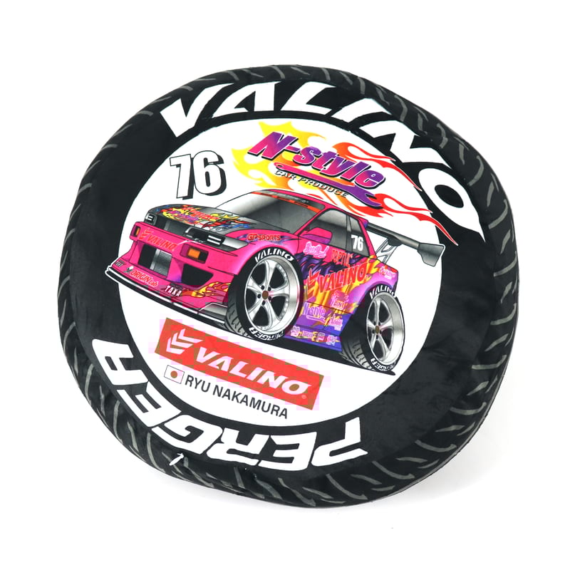 中村龍選手xVALINOタイヤ型クッション | VALINO TOKYO OFFICAL STORE