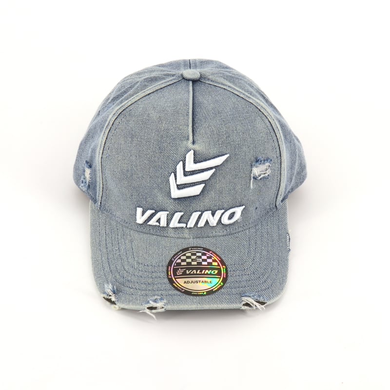 下田紗弥加選手おススメVALINO キャップ ダメージ加工デニム 【VA-CAP