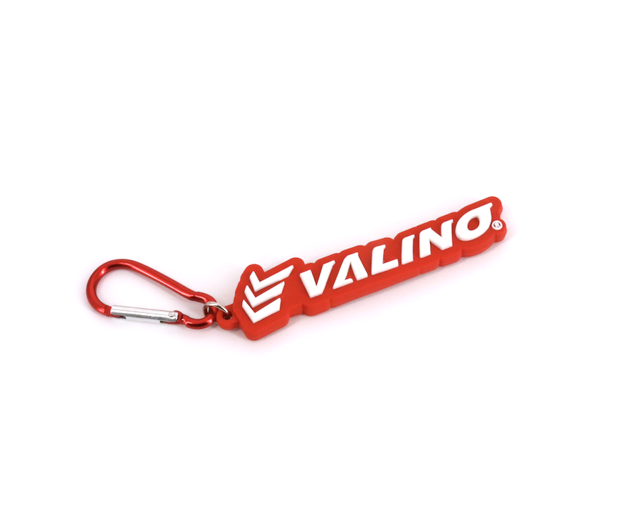 キーホルダー部門販売3位‼VALINOカラビナ付きラバーキーホルダー 【VA