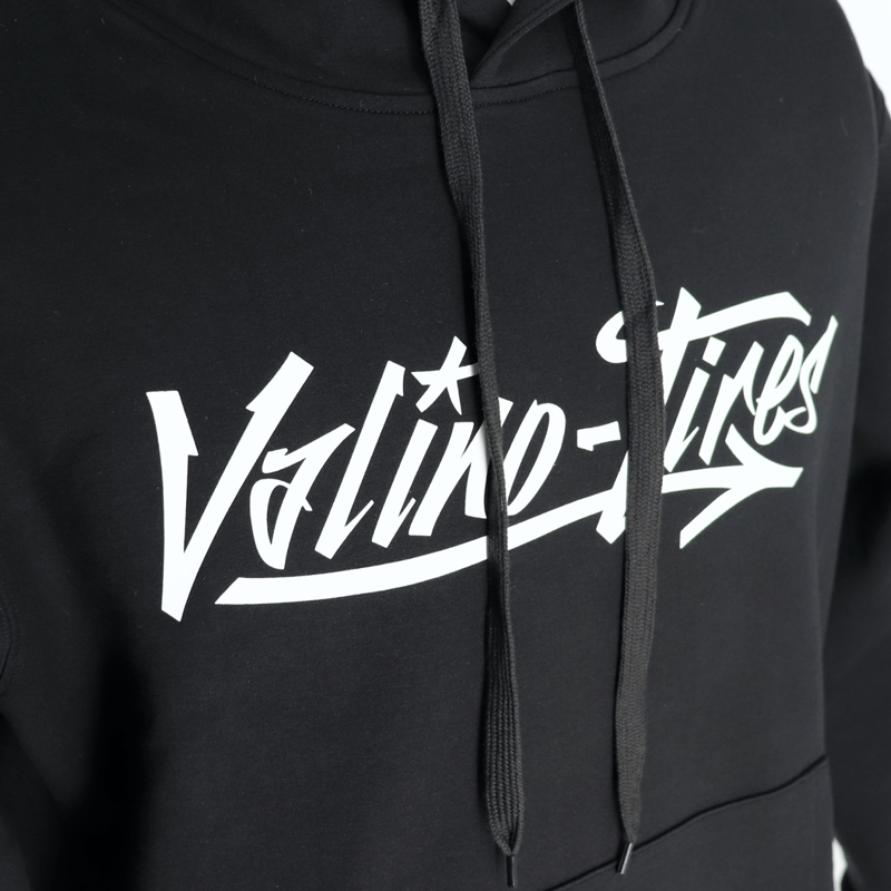 VALINO TIRESパーカーBLACK(筆記体文字) | VALINO TOKYO OFF VALINO TIRESパーカーBLACK(筆記体文字) | VALINO TOKYO OFF