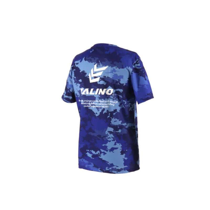 青緑色迷彩デザインシャツ 青迷彩柄VALINO DRY CAMO TEE – BLUE [2025] | VALINO