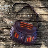 ペルーアルパカウール 手刺繍クッションカバー レッド | MISKY