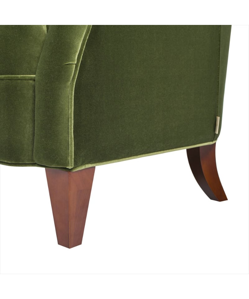 ジェニファーテイラー アームチェア 1人掛け オリーブグリーン インテリア雑貨 ヴィヴィアン【ジェニファーテイラー正規輸入元