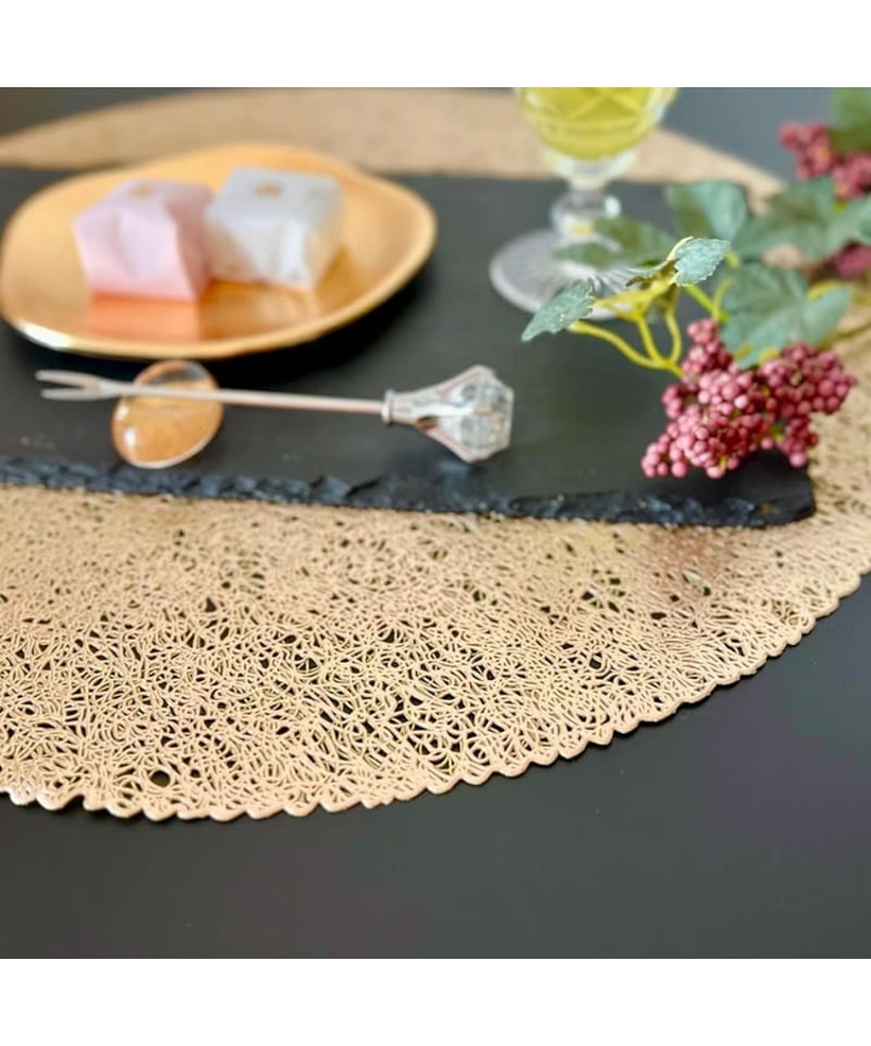 ランチョンマット シノワズリ 40cm 円型 | インテリア館 アリス