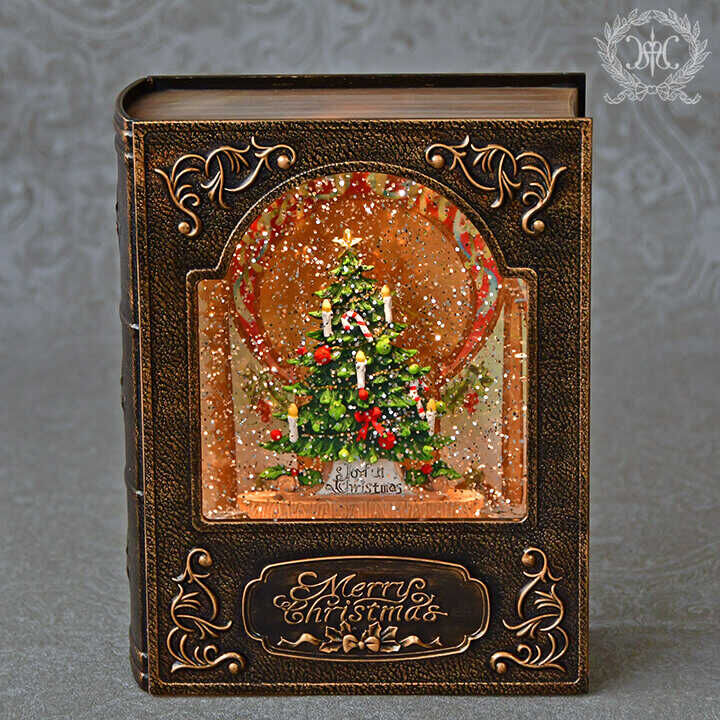 クリスマス リキッドLEDブックオブジェ クリスマス リキッドLEDブックオブジェ 【公式通販】