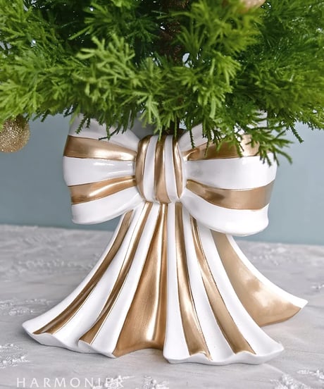 リボンベースクリスマスツリー 65cm／Harmonier（ハルモニア）