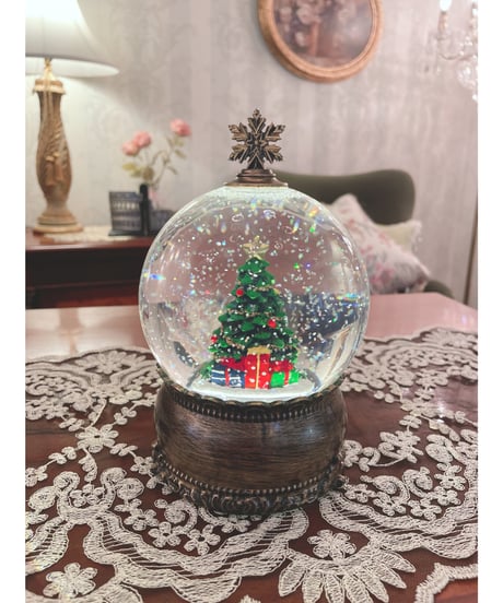 ハルモニア クリスマス リキッドLEDスノードーム 【公式通販】