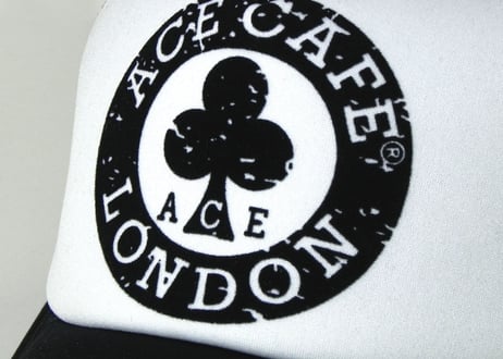 AC005UM/ACE CAFE ナイロンメッシュキャップ　サークル