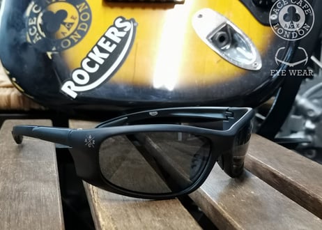 N002SG-BKSM「ACE CAFE LONDON」サングラス  "ROCKERS"