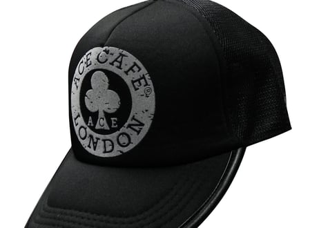 AC005UM/ACE CAFE ナイロンメッシュキャップ　サークル